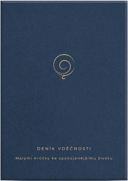 Deníku vděčnosti - modrý