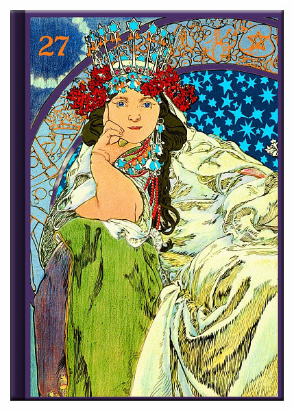 Denní diář 2027 - MUCHA  (A5)