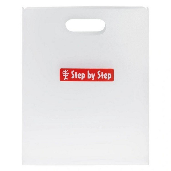 Desky na sešity Step by Step, průhledné