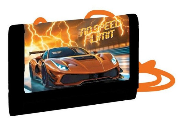 Dětská textilní peněženka auto 2