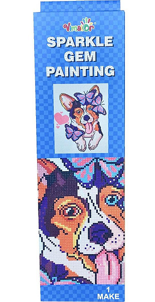 Diamantové malování - Pes