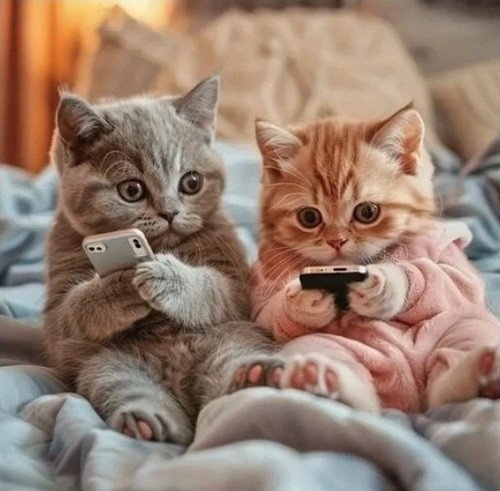 Diamantový obrázek - Kočičí volání 30x40 cm