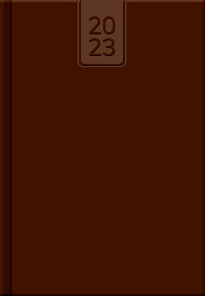 Diář 2023 Nebraska Brown, denní A5