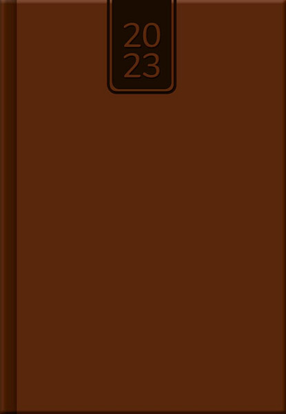 Diář 2023 Nebraska Light Brown, denní A5