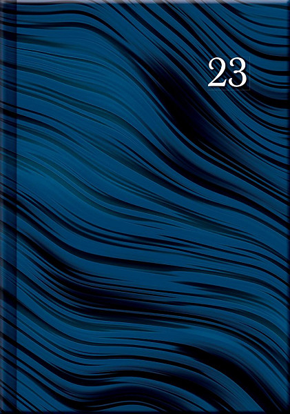 Diář 2023 Print Blue, denní A5