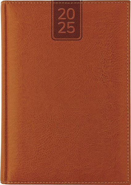 Diář 2025 Nebraska Light Brown, týdenní A5