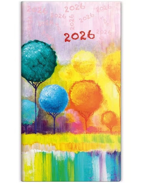 Diář 2026 kapesní - Napoli čtrnáctidenní - design 7