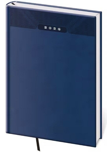 Diář 2026 týdenní A5 Print Classic - modrá