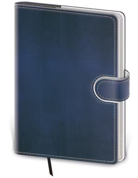 Diář 2026 týdenní kapesní Flip - modro/bílá