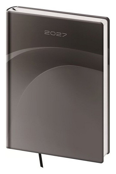 Diář 2027 denní A5 Vario - 3 GREY WAVE