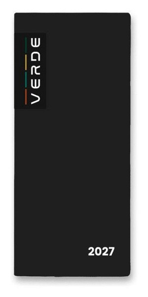 Diář PVC měsíční 2027 Black