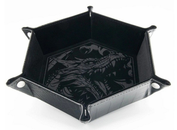 Dice tray - Tray Dragon Skin - Černá