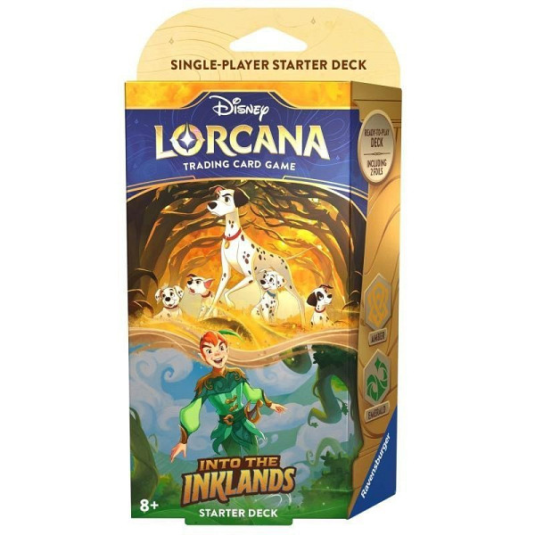 Disney Lorcana: Into the Inklands - Starter Deck Amber & Emerald