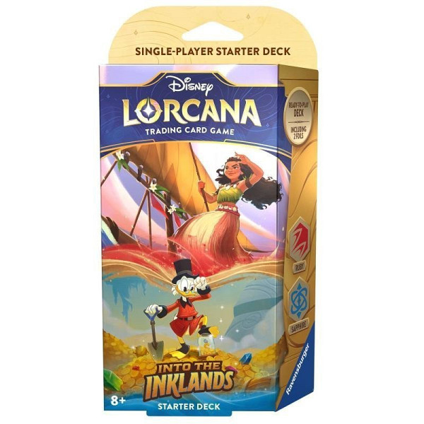 Disney Lorcana: Into the Inklands - Starter Deck Ruby & Sapphire