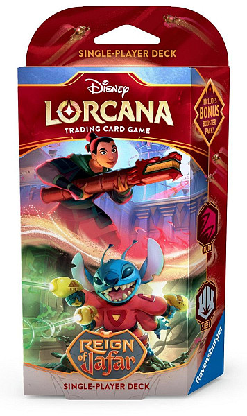 Disney Lorcana: Reign of Jafar - Starter Deck Ruby & Steel