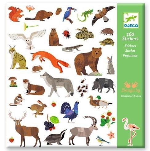 DJECO Samolepky Fauna