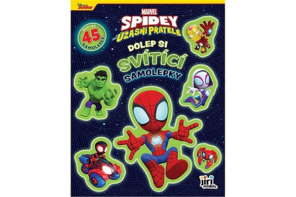 Dolep si svítící samolepky Spidey