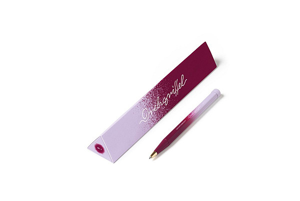 Drehgriffel Nr. 1 Port Red/Lilac Gradient Edition Ballpoint pen (Black ink)