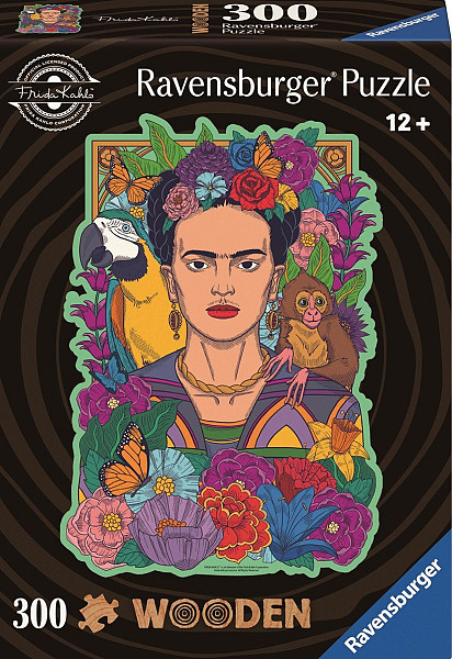 Dřevěné puzzle Frida Kahlo 300 dílků