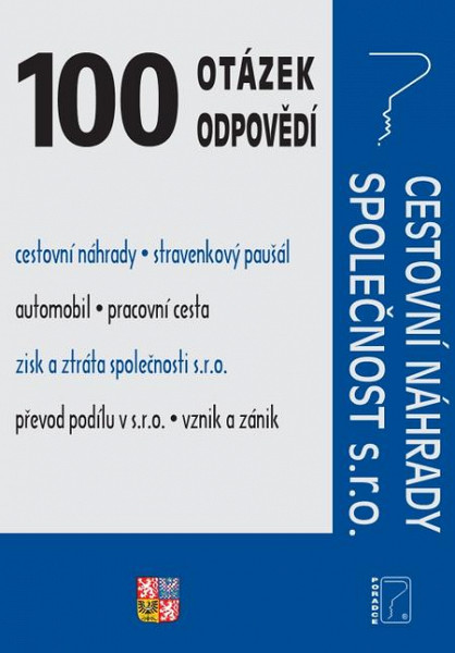 E-kniha 100 otázek a odpovědí Cestovní náhrady, Společnost s.r.o.