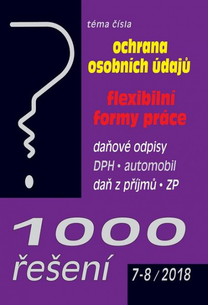 E-kniha 1000 riešení 7-8/2018