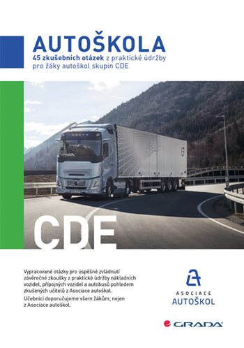 E-kniha 45 zkušebních otázek z praktické údržby pro žáky autoškol skupin CDE