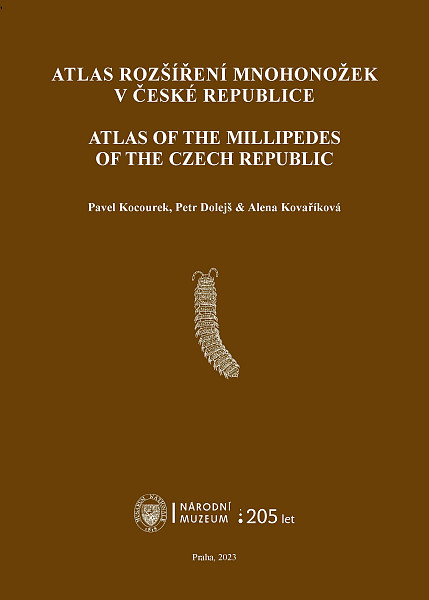 E-kniha Atlas rozšíření mnohonožek v České republice / Atlas of the Millipedes of the Czech Republic