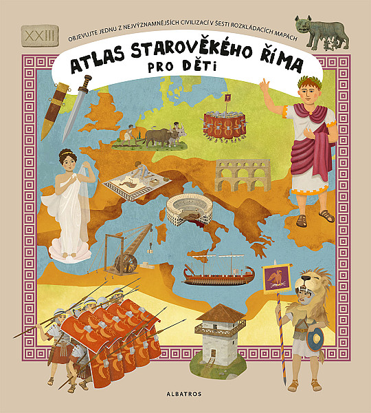 E-kniha Atlas starověkého Říma pro děti