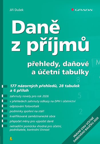 E-kniha Daně z příjmů (2026)
