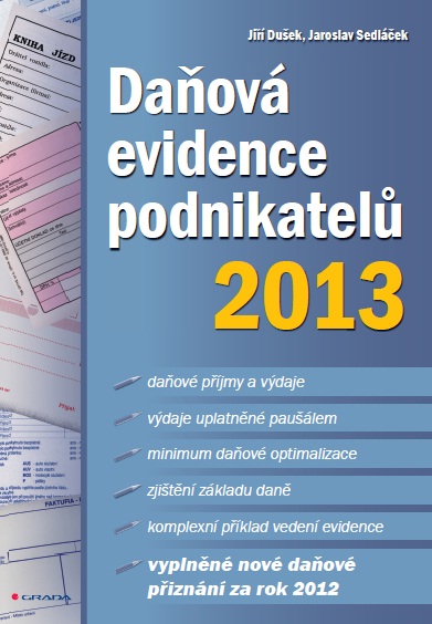 E-kniha Daňová evidence podnikatelů 2013