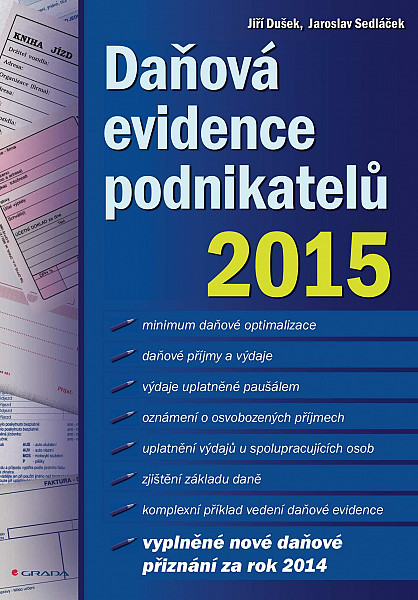 E-kniha Daňová evidence podnikatelů 2015