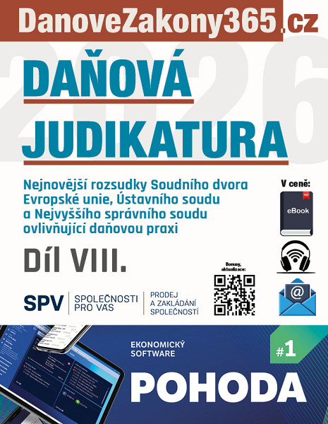E-kniha Daňová judikatura (VIII.)