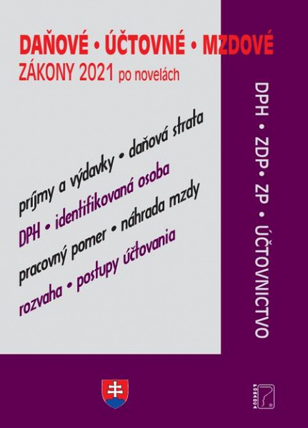 E-kniha Daňové zákony (2021)