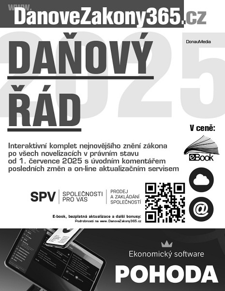 E-kniha Daňový řád 2025