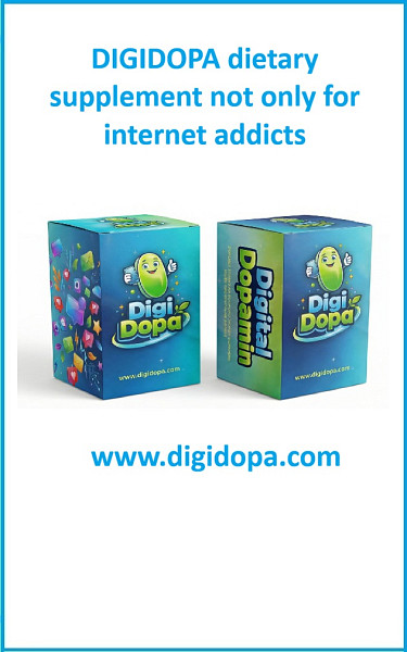 E-kniha DIGIDOPA dietary supplement not only for internet addicts