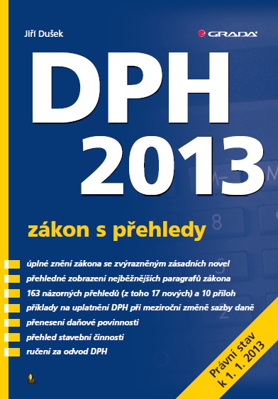 E-kniha DPH 2013 - zákon s přehledy