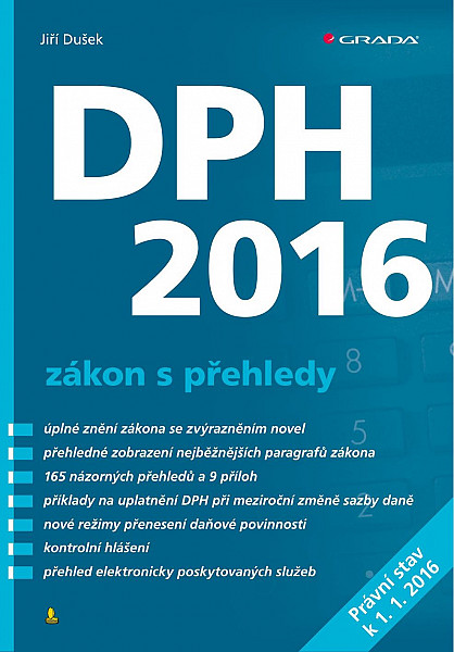 E-kniha DPH 2016 - zákon s přehledy