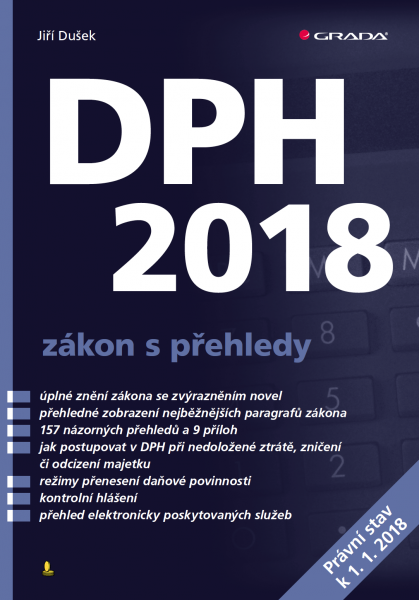 E-kniha DPH 2018 - zákon s přehledy