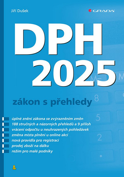 E-kniha DPH 2025 - zákon s přehledy