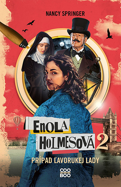 E-kniha Enola Holmesová – Prípad ľavorukej lady