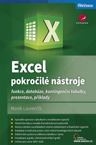 E-kniha Excel - pokročilé nástroje