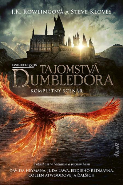 E-kniha Fantastické zvery: Tajomstvá Dumbledora – kompletný scenár