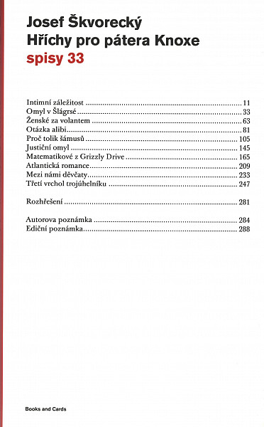 E-kniha Hříchy pro pátera Knoxe  (spisy - svazek 33)