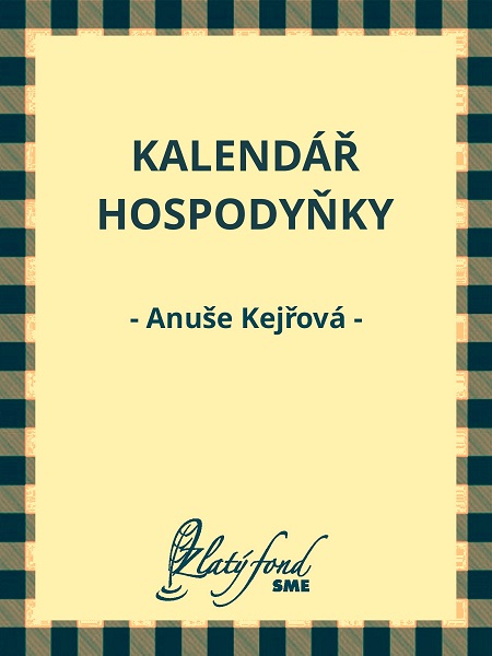 E-kniha Kalendář hospodyňky