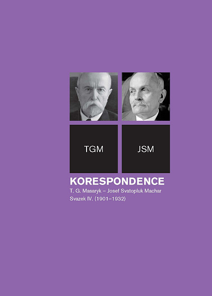 E-kniha Korespondence T. G. Masaryk – Josef Svatopluk Machar