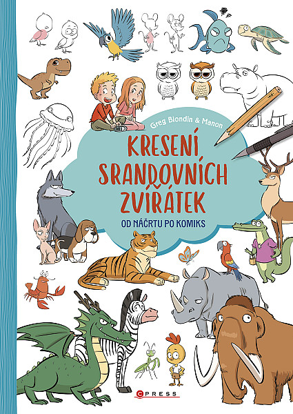 E-kniha Kreslení srandovních zvířátek