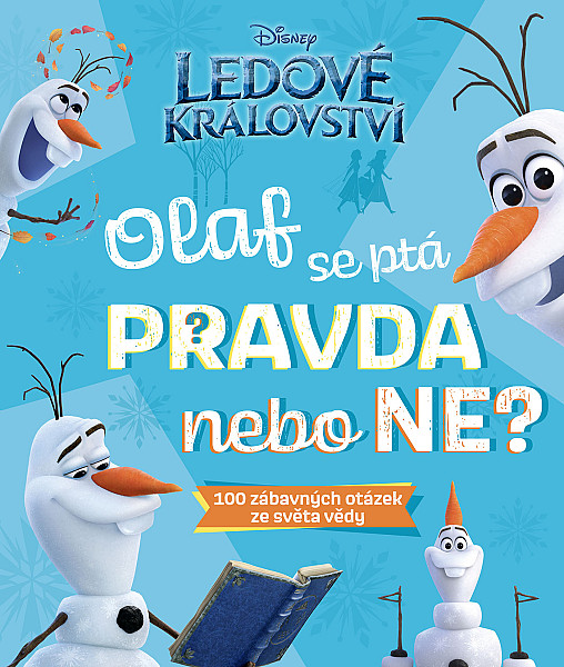 E-kniha Ledové království – Olaf se ptá PRAVDA nebo NE?