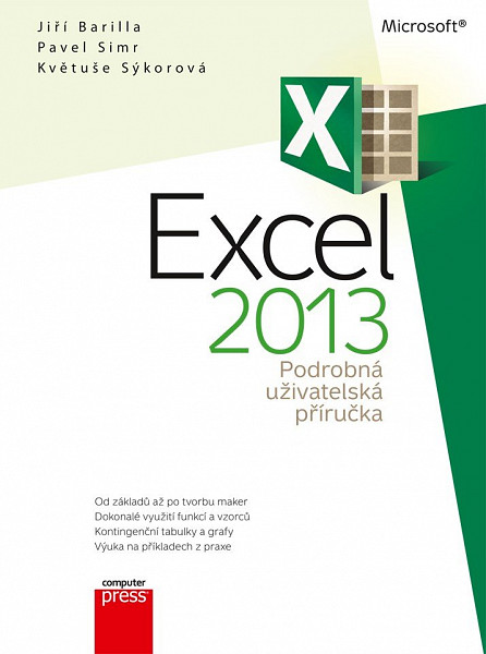 E-kniha Microsoft Excel 2013 Podrobná uživatelská příručka