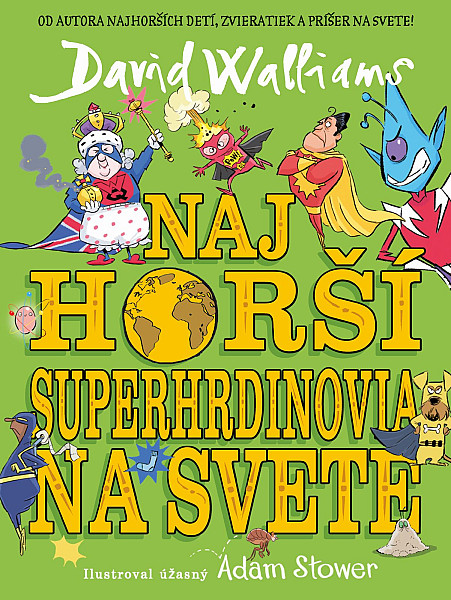E-kniha Najhorší superhrdinovia na svete