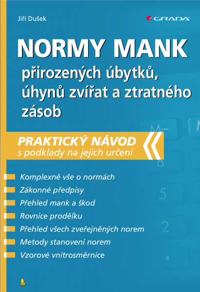 E-kniha Normy mank přirozených úbytků, úhynů zvířat a ztratného zásob